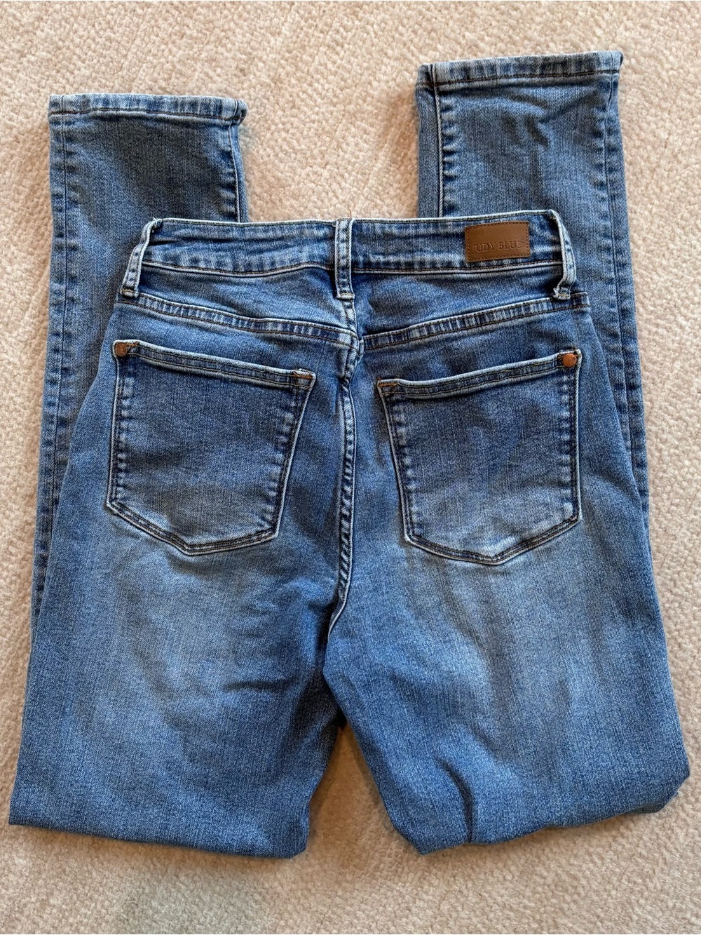Judy Blue JB88337 Women's Blue Denim Jeans - Classic Back Pocket Style 1/25